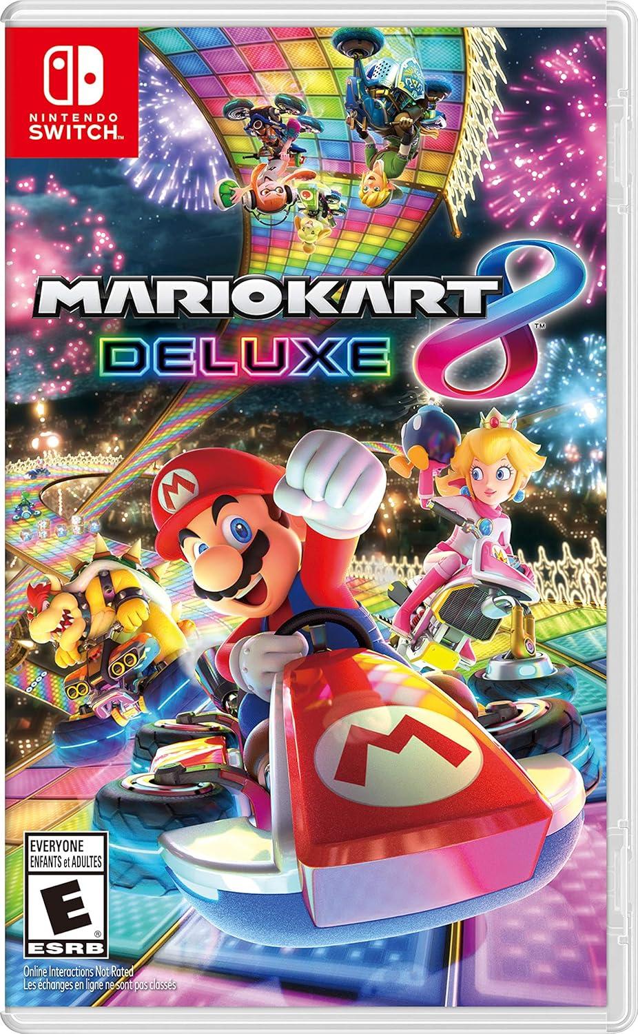 Orzly Pink Bundle, Mario Kart 8 Smart Steering, Minecraft Split-Screen: Tested for Portable Play