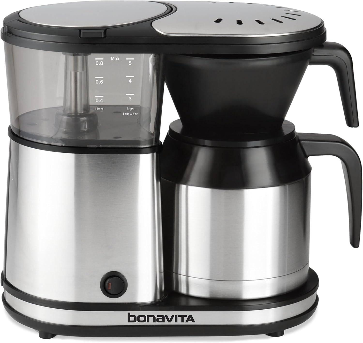 Bonavita 5 vs 8 Cup Drip Coffee Makers: Tested for Faster, Fresher Brews