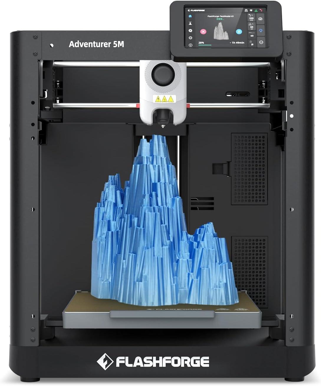 Flashforge AD5M vs CoreXY 600mm/s: High-Speed Showdown & Nozzle Swap for 3D Printers