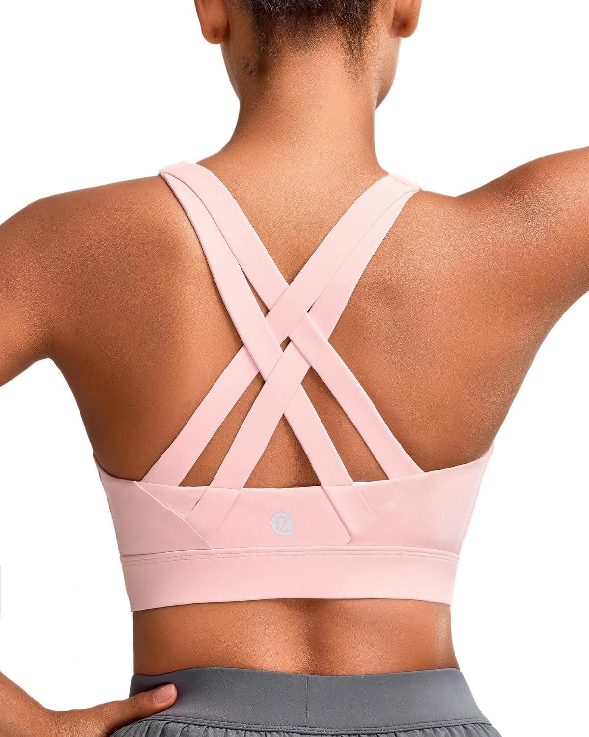 RUNNING GIRL Sports Bra Showdown: Strappy, Racerback, Sewn-In Pads Tested for High-Impact Workouts