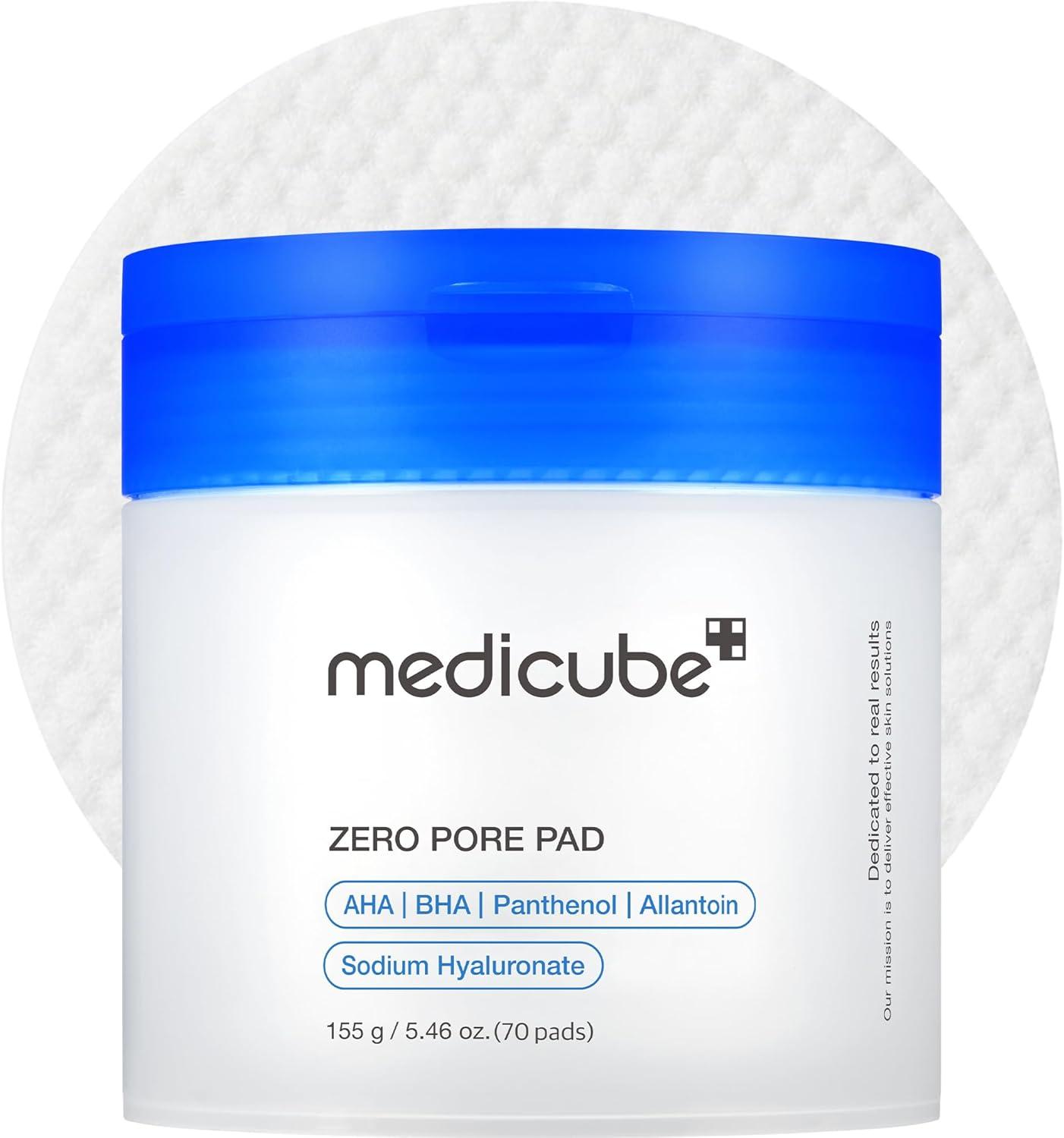 Medicube Zero Pore Pads 2.0: Tested Dual-Textured & AHA/BHA Pore Care in Korean Skincare