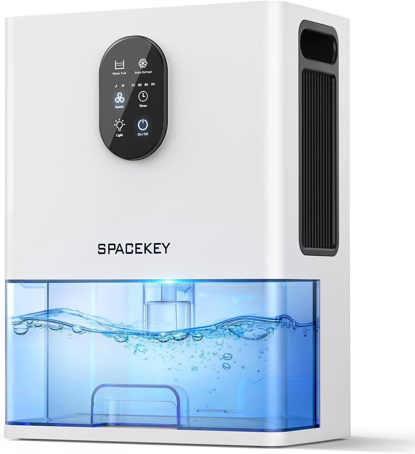 Home Dehumidifier Showdown: 106 OZ Tank, 1000 sq.ft, 7 Color LED, Quiet & Auto Shut Off-Surprising Smart Design