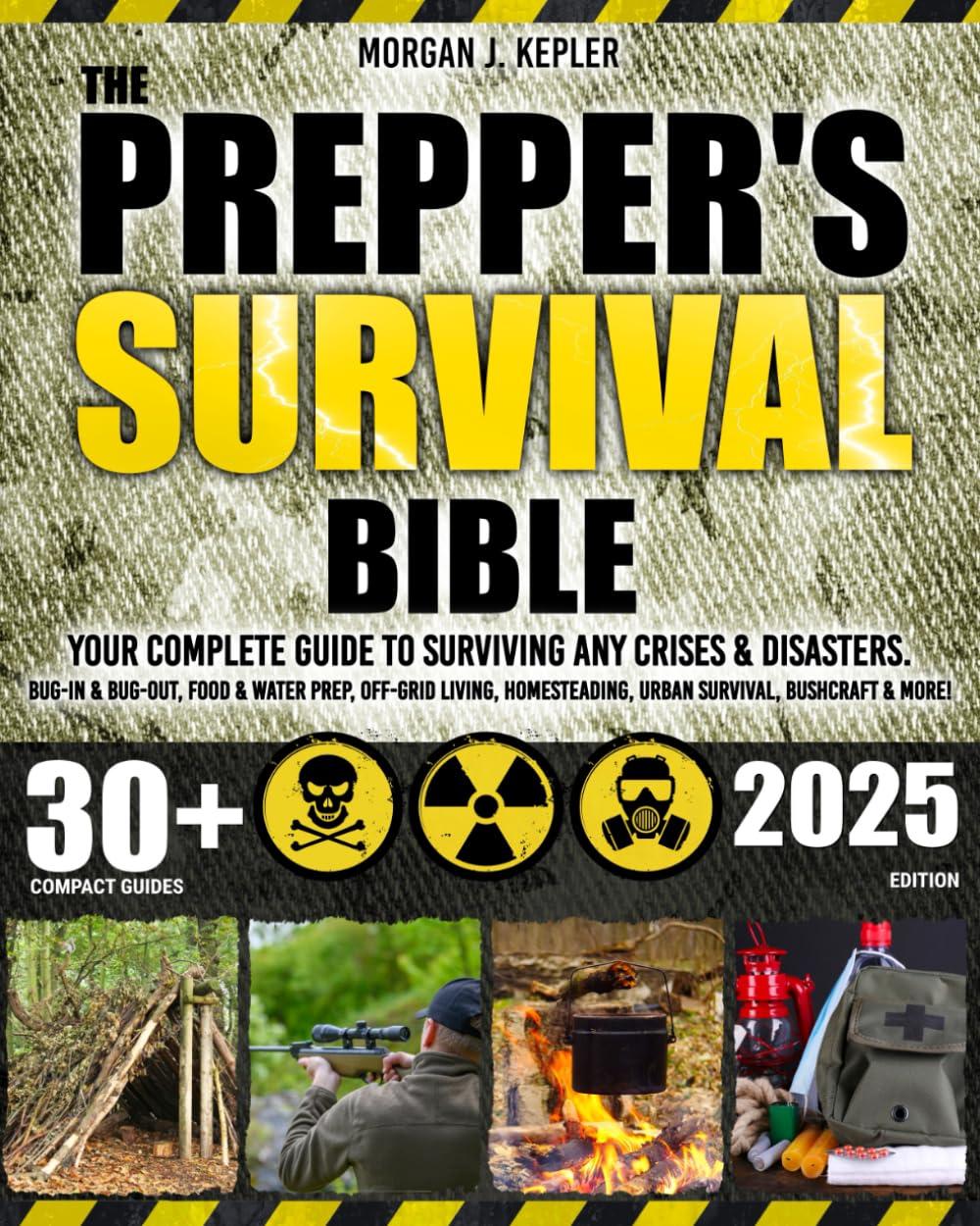 The Prepper's Survival Bible: Tested Bug-Out, Surprising Food Prep, Off-Grid Living