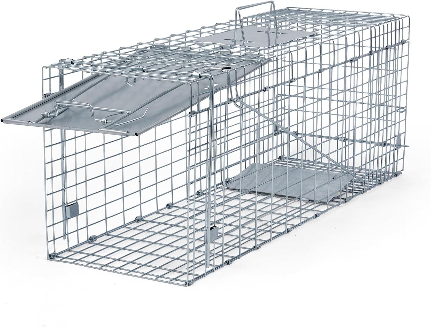Humane Way Folding 32" Trap Tested: Safe Design & Compact Size for Pest Control