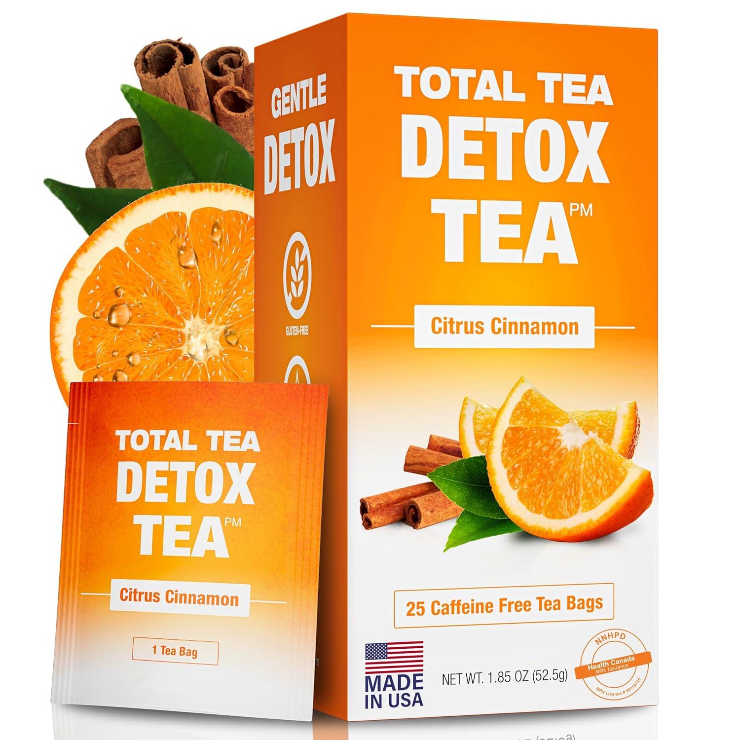 Total Tea Showdown: Caffeine-Free Detox vs. 25-Pack Cinnamon Blend for Digestive Health