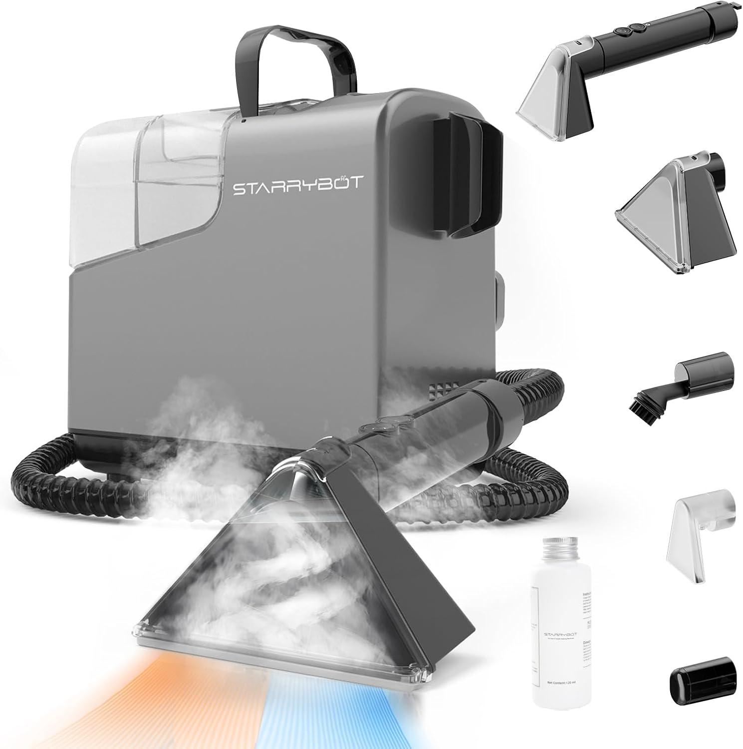 Steam vs. 15Kpa Suction Showdown: Carpet Cleaner for Pet Stains & Stair Care