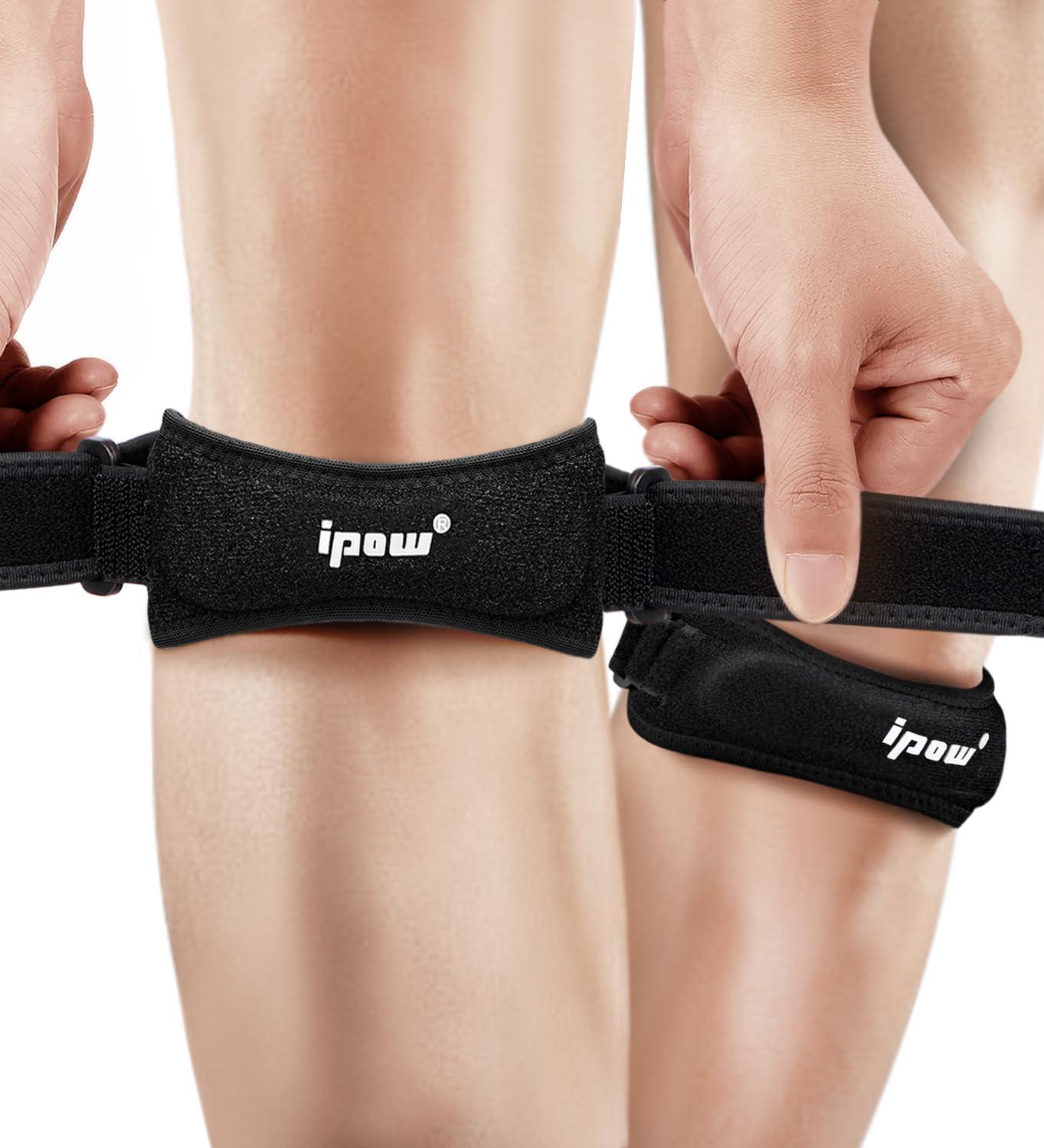 Comparing IPOW 2-Pack: Pain Relief Straps vs. Patella Stabilizers, Tested for Sports Recovery and Weekend Hikes