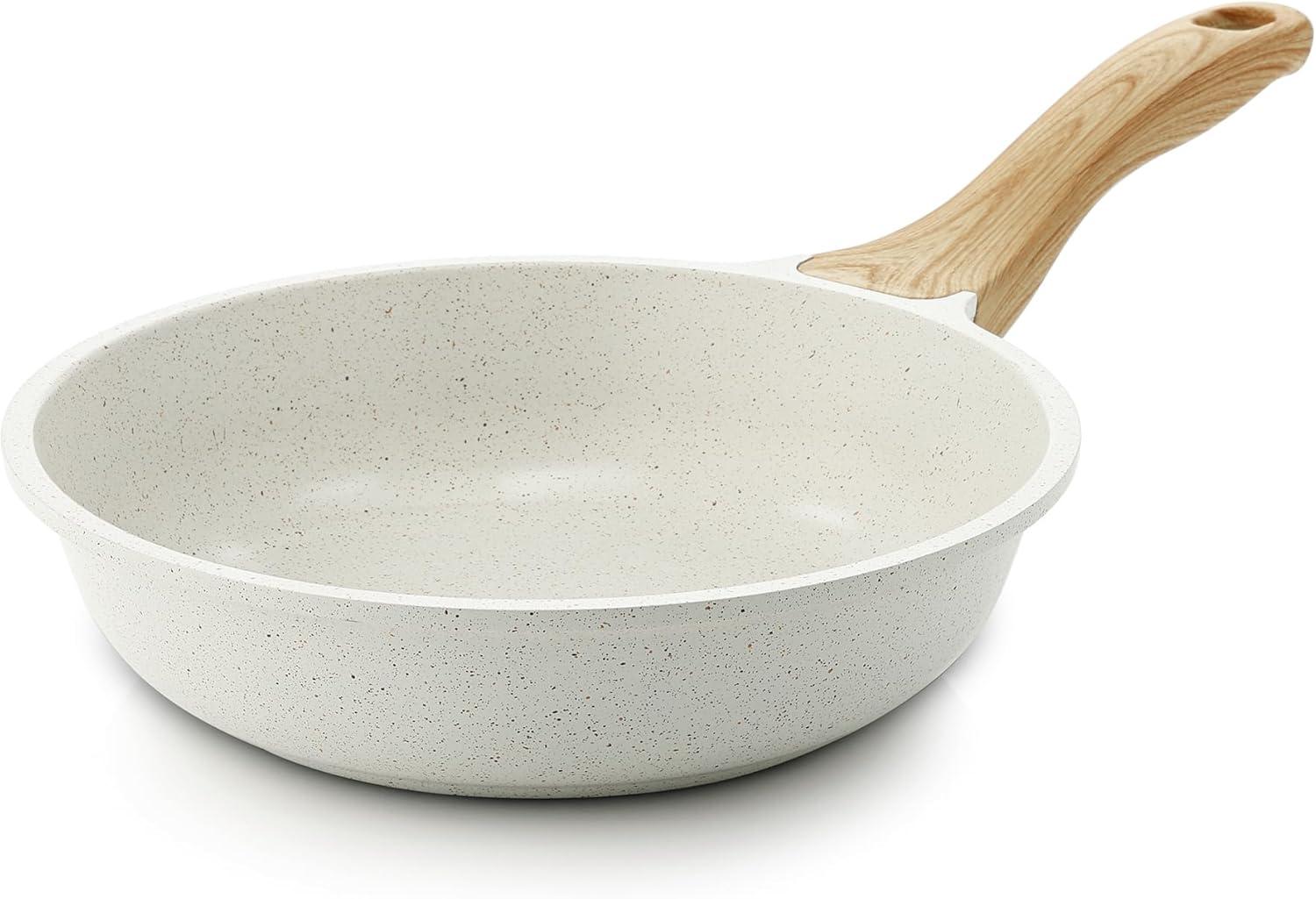 Nonstick Ceramic Pan Tested: Surprising Health Benefits for Weeknight Meals... (PFAS-Free, Induction)