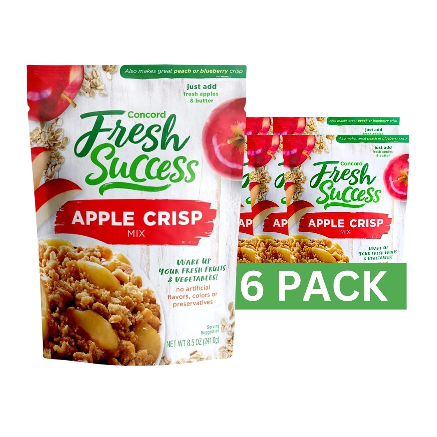 Apple Crisp Showdown: Value Pack, 8.5 oz Mix, No-Sugar Single-Serve-Truth About Baking?