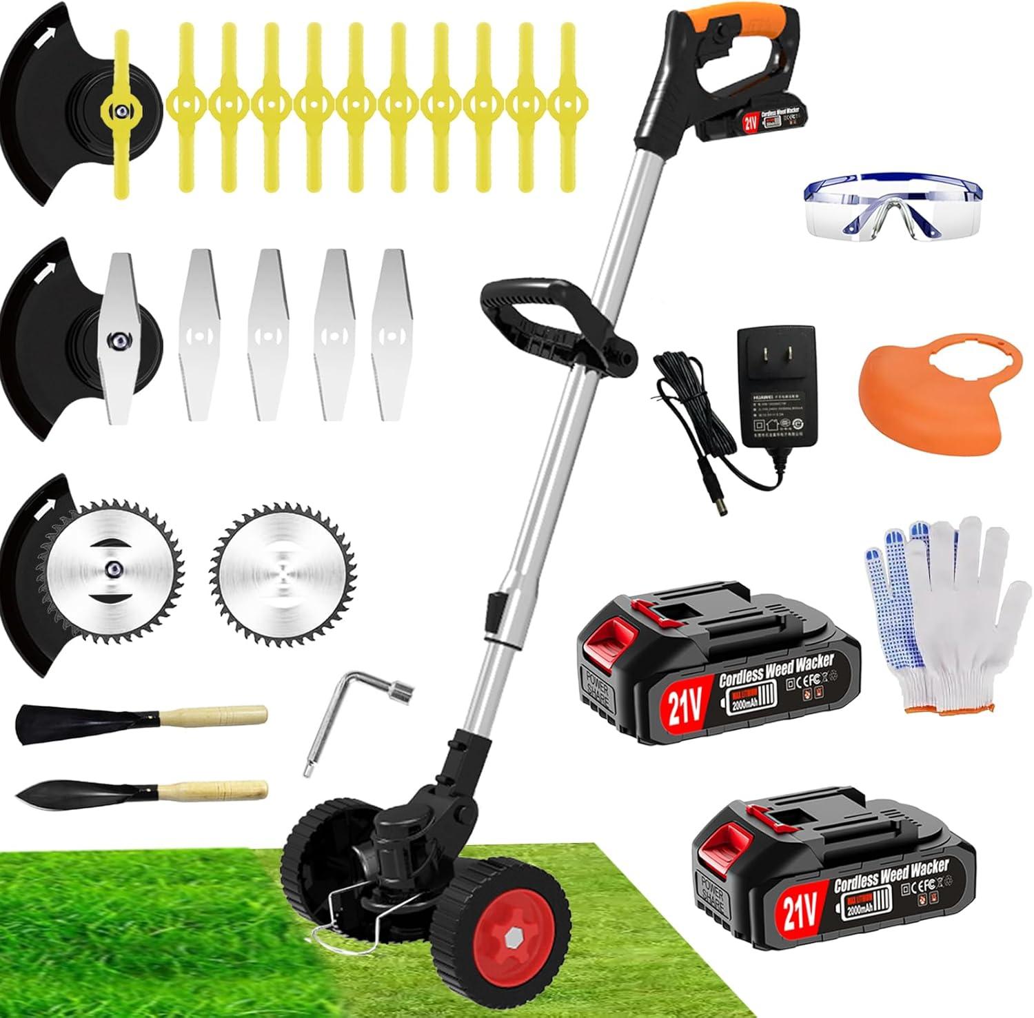 Surprising Lawn Tool Tested: 5 Blade Weed Trimmer for Low Noise, Lightweight Yard Care