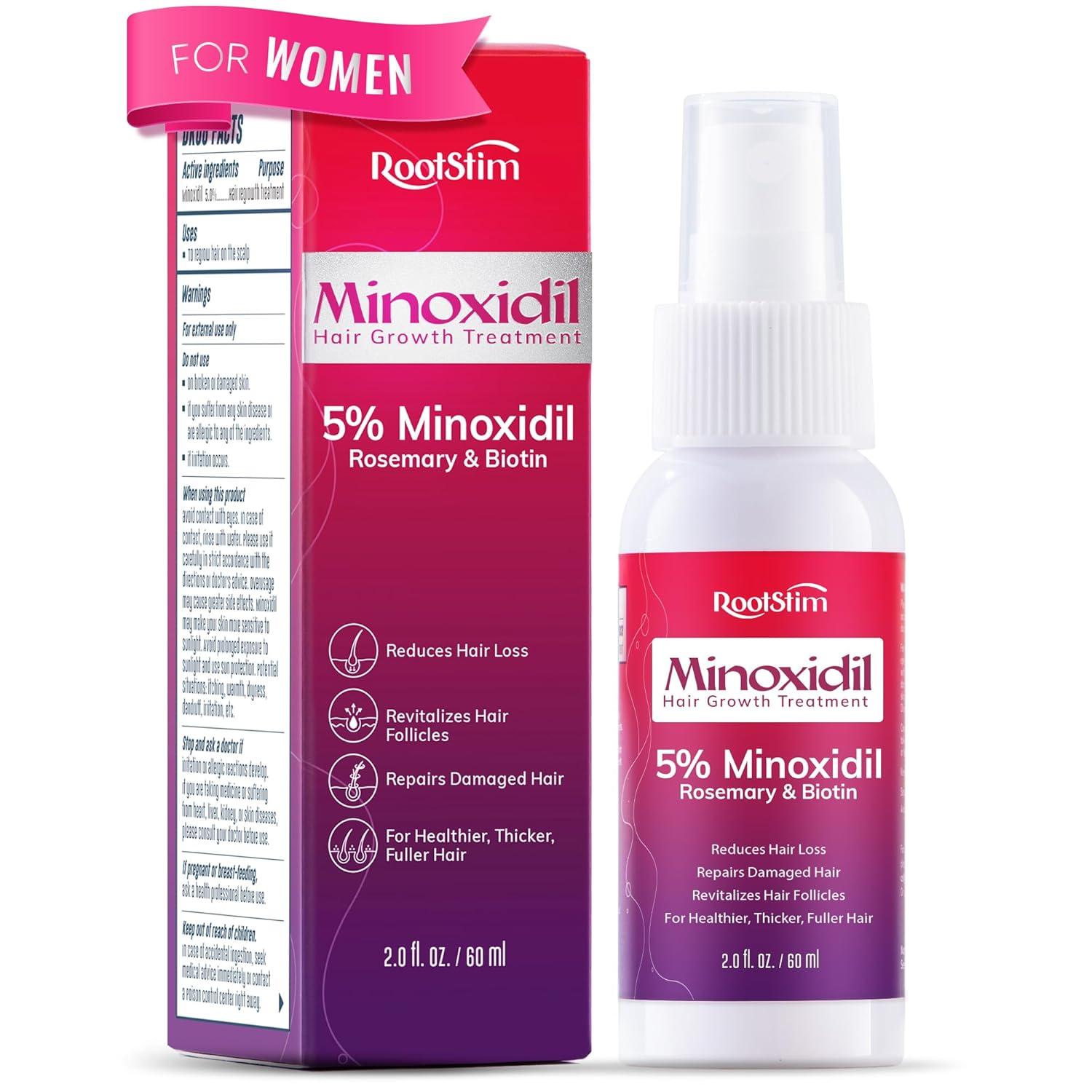 5% Minoxidil Spray vs. Rosemary + Biotin 60ml: Tested for Hair Growth Benefits