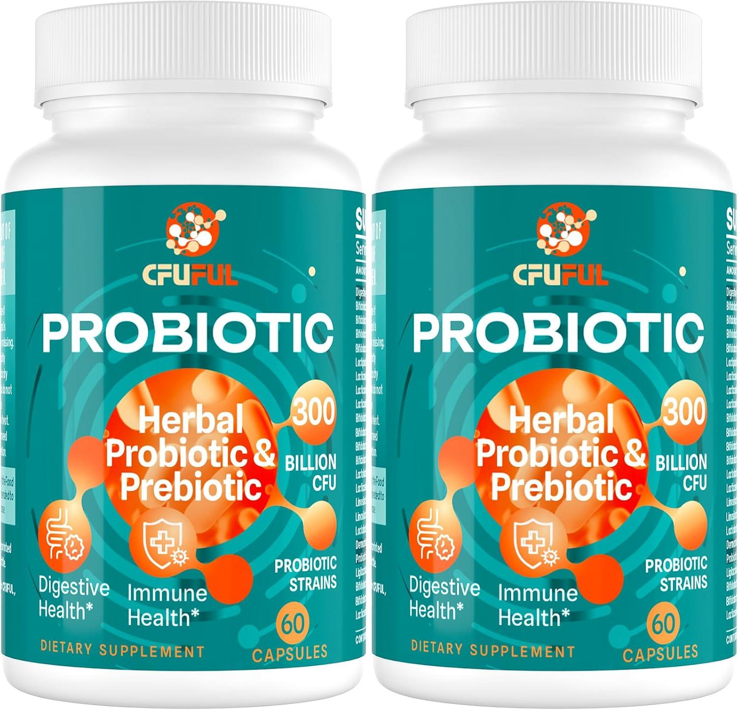Probiotics for Women & Men: 300B CFU, 24 Strains... Shelf-Stable Tested for Gut & Immune?