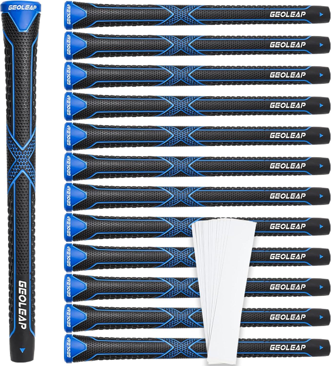 Geoleap Golf Grips: Non-Slip & Shock-Absorbing, 15 Tapes Tested for Pro Performance