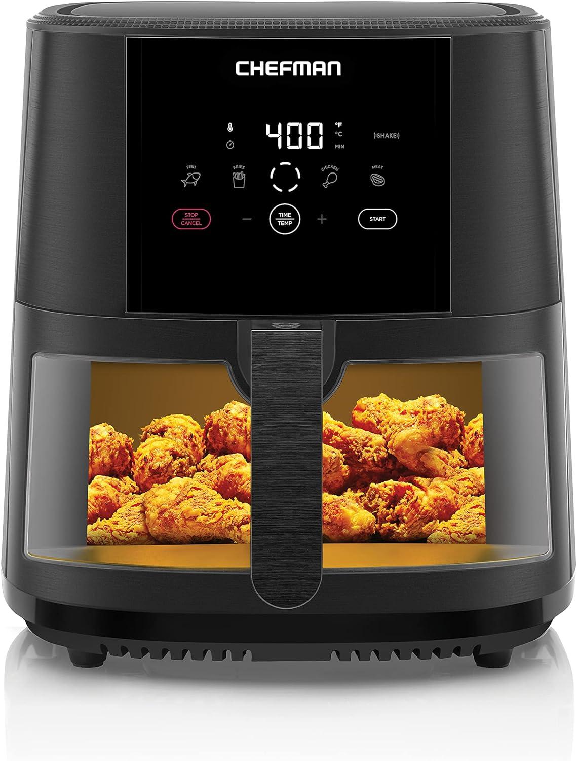 Surprising Insight: Chefman TurboTouch Air Fryer's Window Lets You Watch Oil-Free Meals Cook, Tested For Health