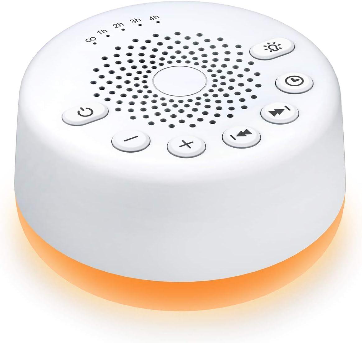 White Noise Machine Showdown: Night Lights with Memory vs 32 Volume Levels for Quiet Nights