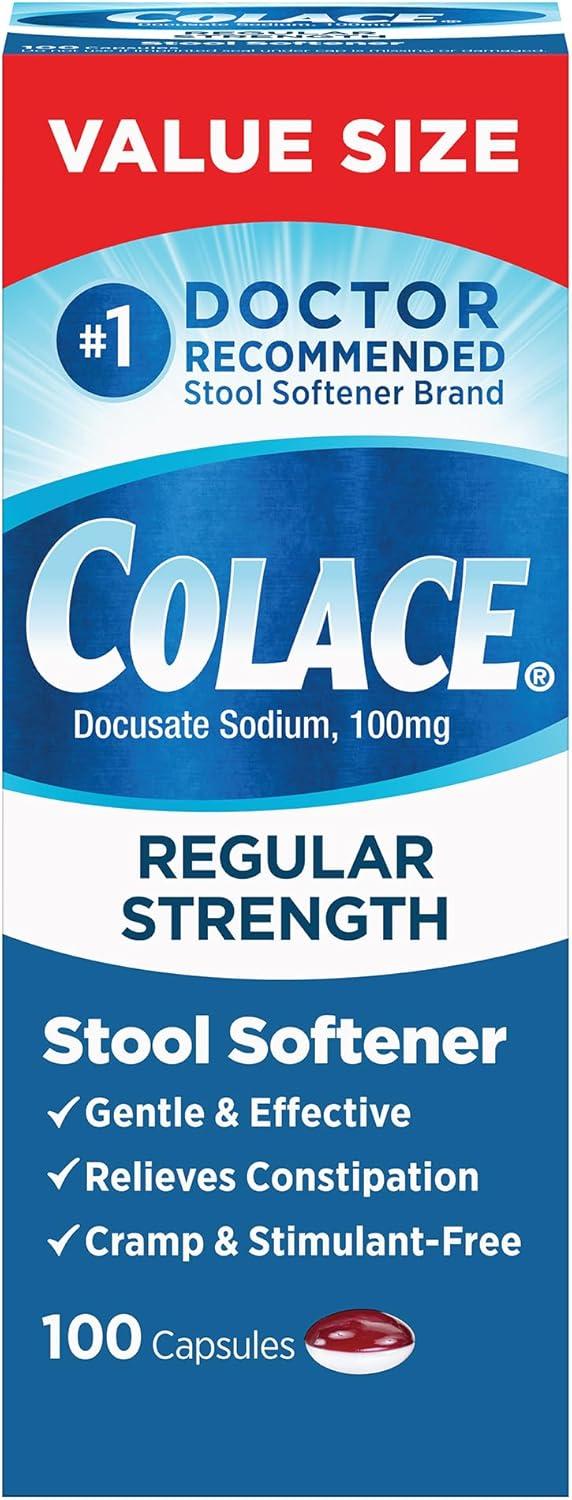 Stool Softener Showdown: 100 mg Dose Tested vs. Stimulant-Free Formula