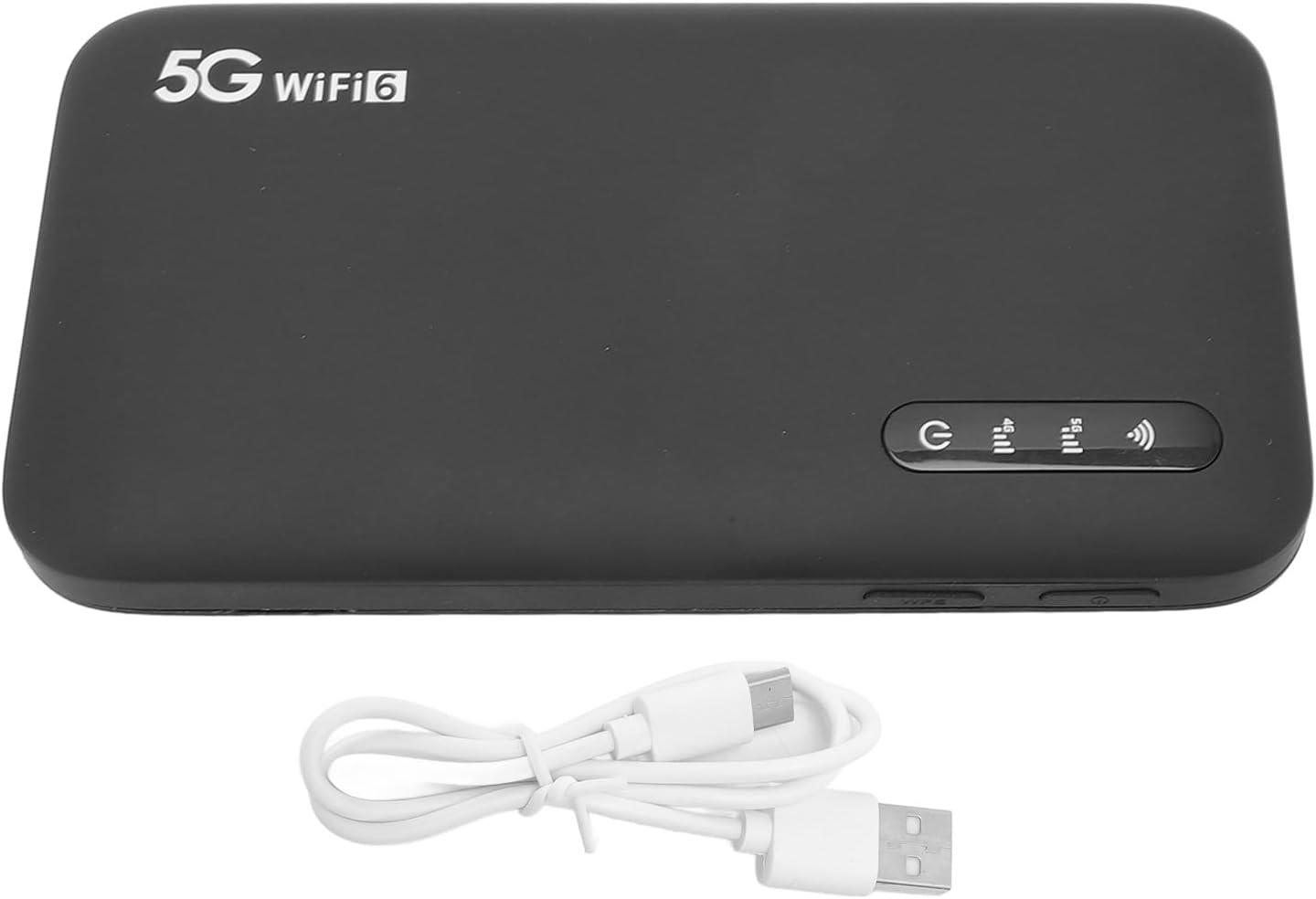 5G vs WiFi 6 Showdown: Surprising Portable Router Insights on 6100mAh Battery, Unlocked, and Travel