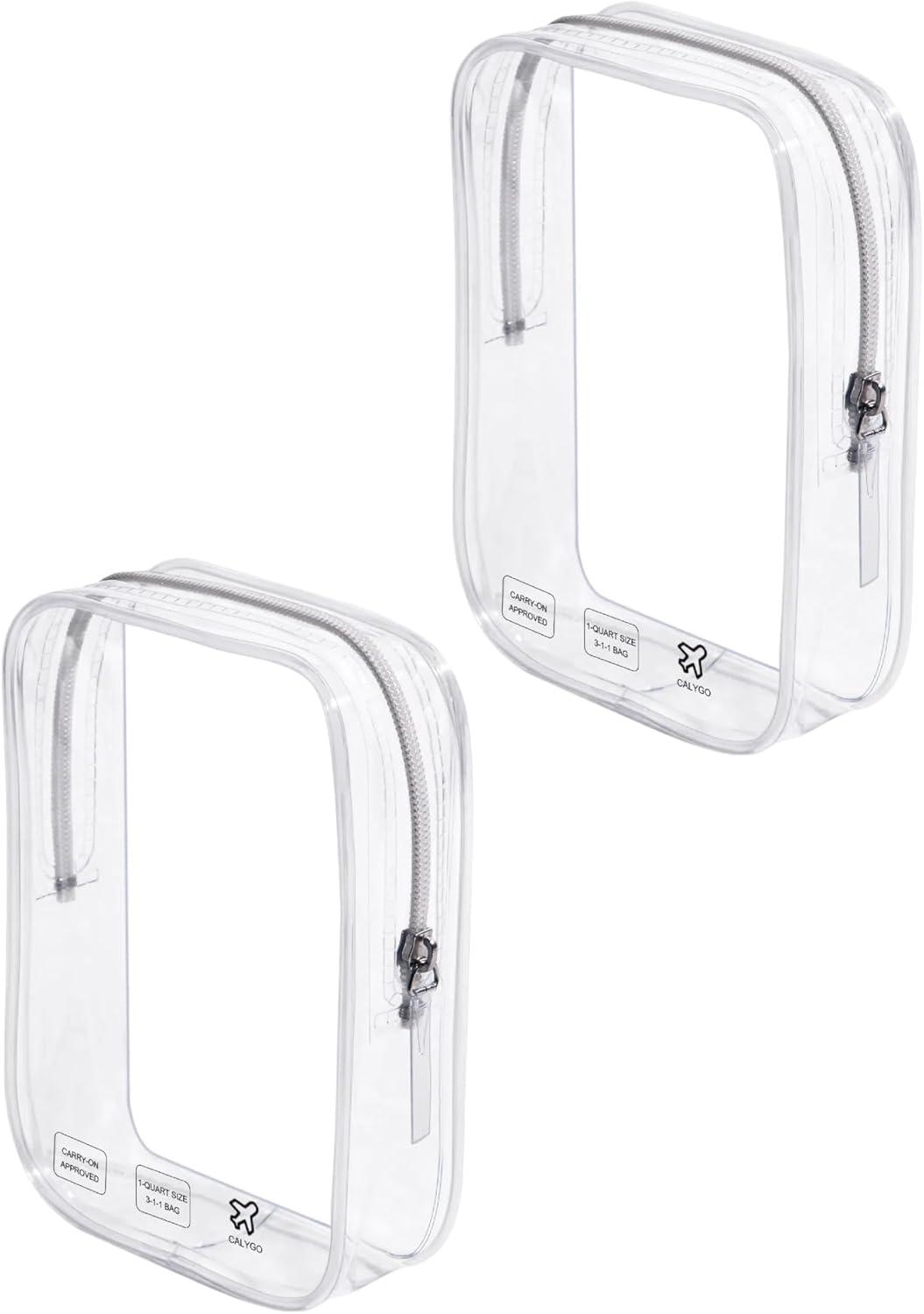 Quart-Size Packing Cubes vs TSA Approved Clear Toiletry Bag: Showdown for Efficient Long Flights