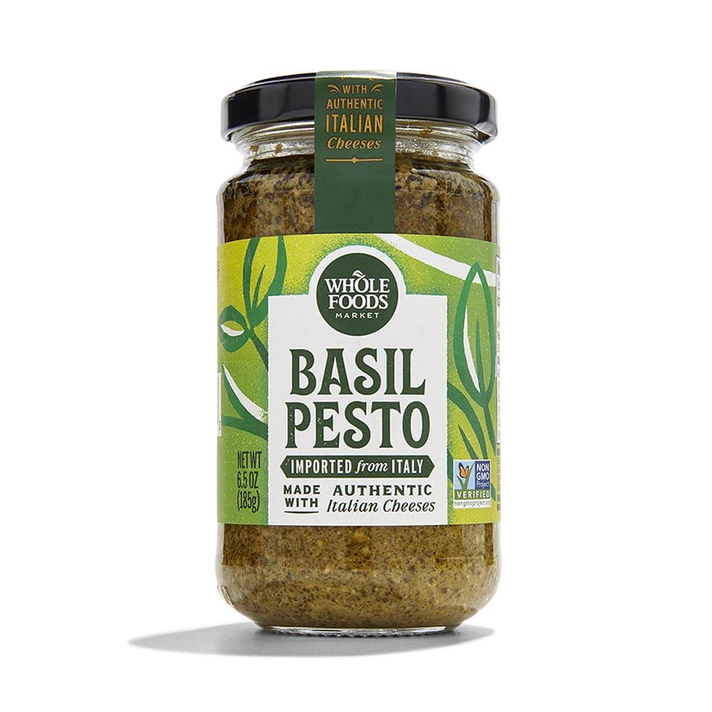 Whole Foods Basil Pesto 6.5 Ounce: Surprising Organic Value, Tested for Quality