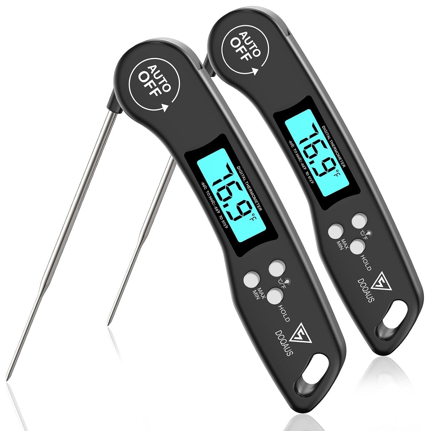 Tested Precision: DOQAUS Bake Thermometer for Stress-Free Grilling
