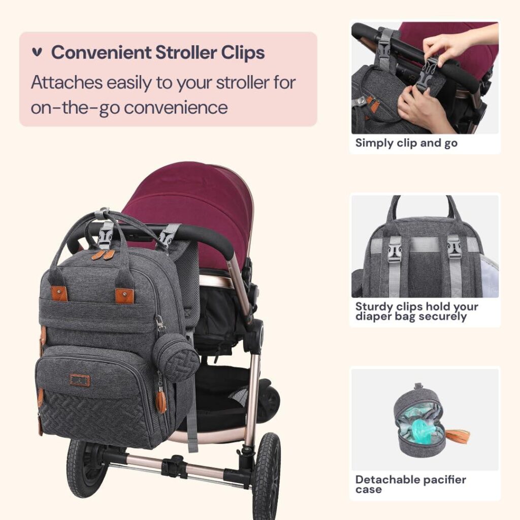 Best Diaper Bag Backpack – BabbleRoo Travel Baby Tote Review