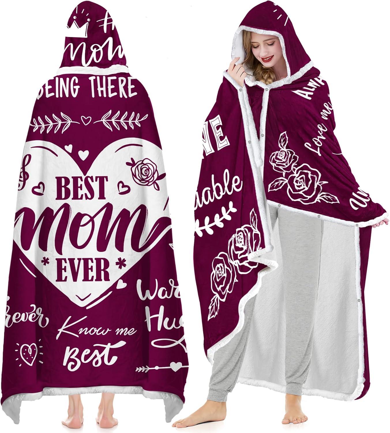 Mothers Day Gift Showdown: Tested Hoodie Blanket Unveiled for Mom… Perfect!