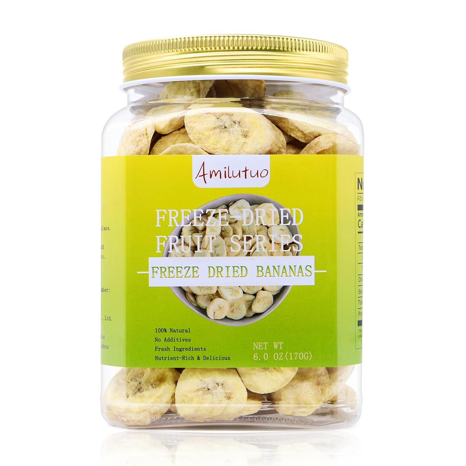 Healthy Freeze-Dried Banana Snacks Versus Processed Options... Tested For Surprising Natural Taste!