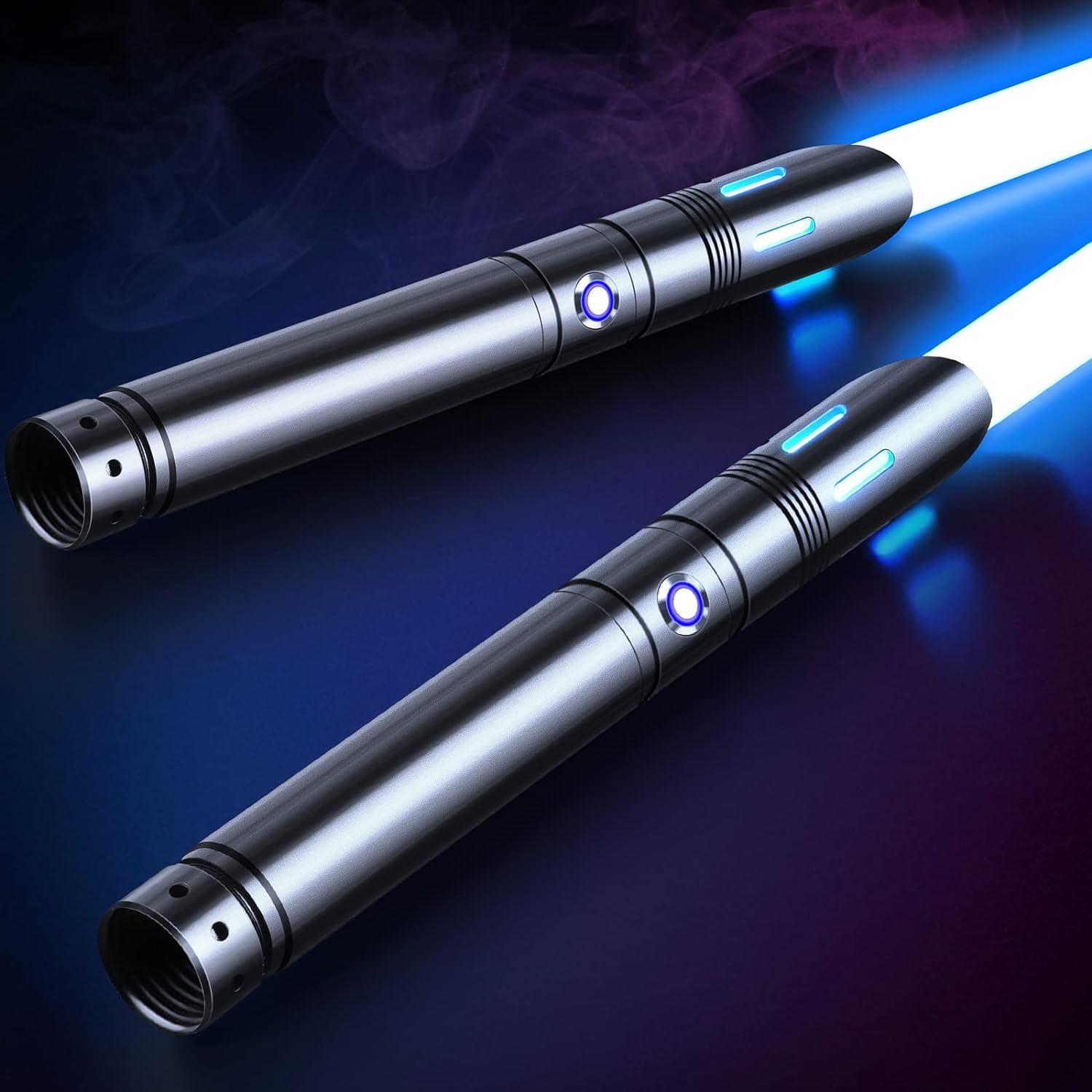 RGB Duel: Surprising Saber Showdown, 12-Color Light Sabers