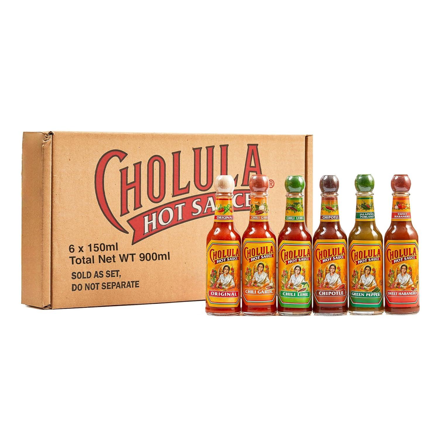 Surprising Versus Six Cholula Flavors: Mexican Gift Set Tested for Dishes... More!