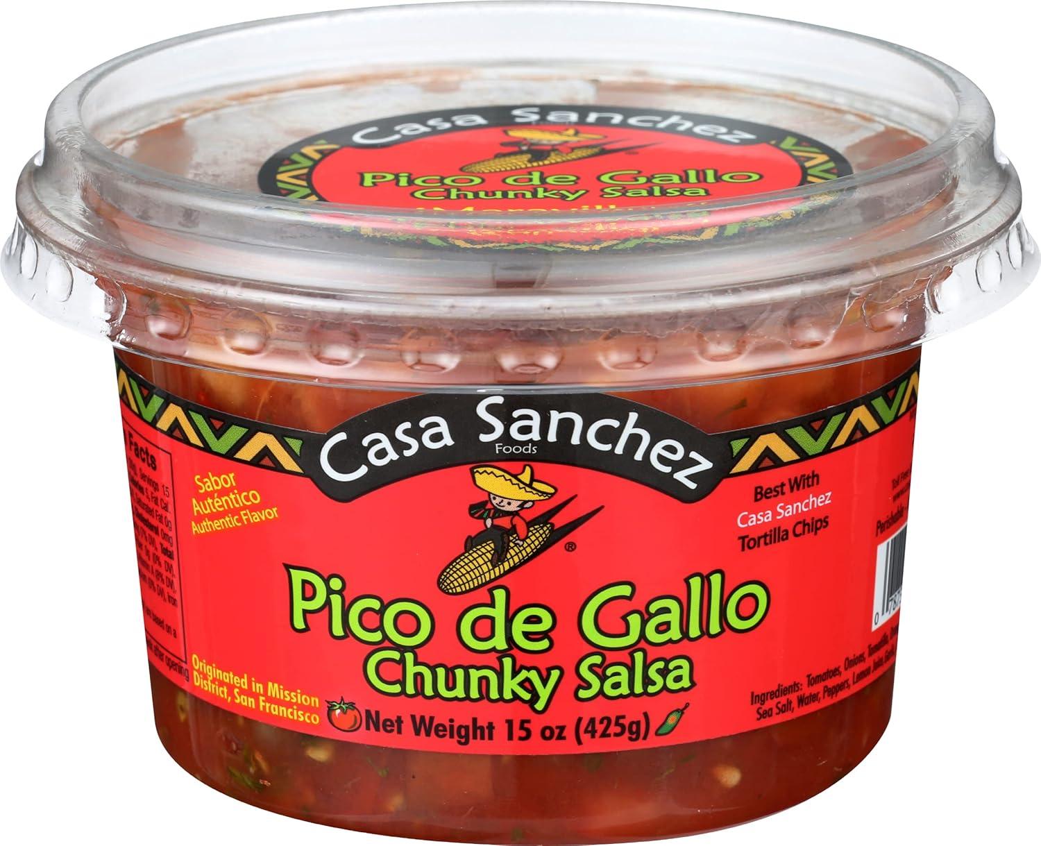 Chunky vs Fresh: CASA SANCHEZ Pico Versus Trendy Salsas... A Tested Insight