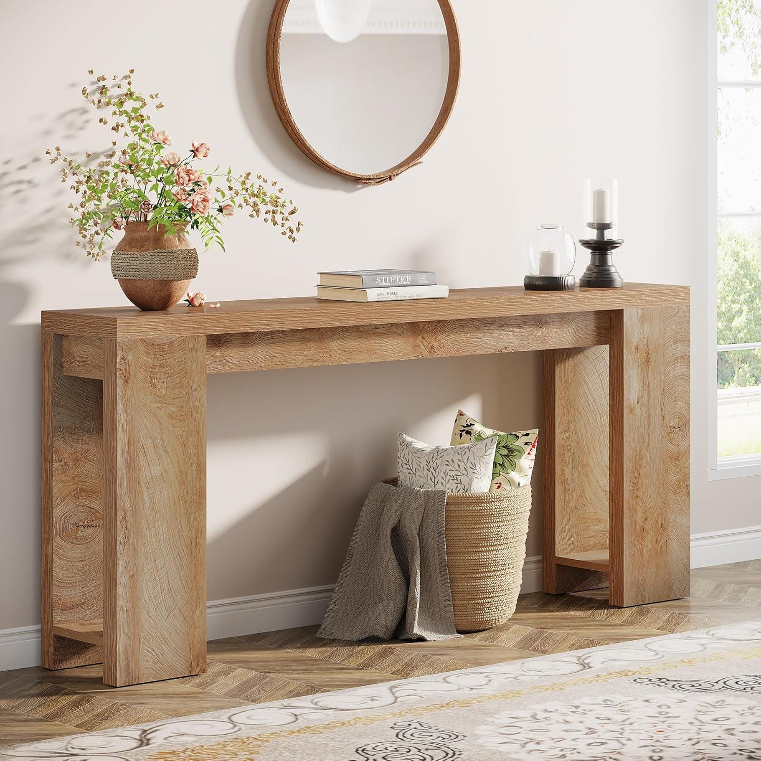 Farmhouse Table Compared: 70.9-Inch Long Console Test Win