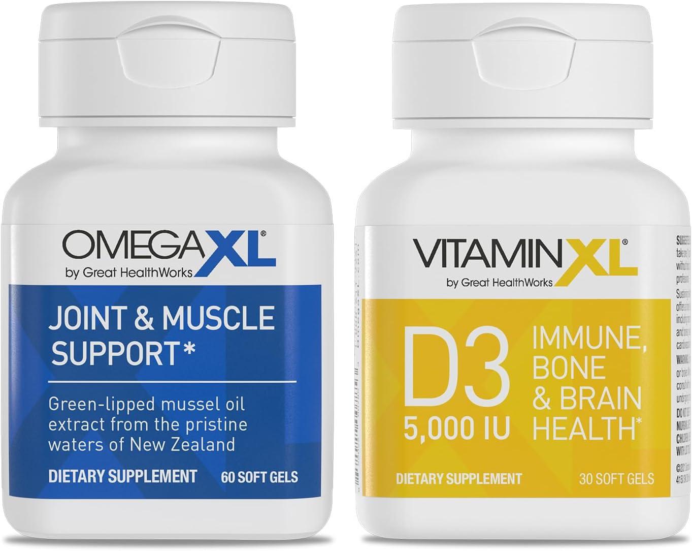 OmegaXL vs. VitaminXL: Tested Joint vs. D3 Support For Seasonal Habits... (40 chars)