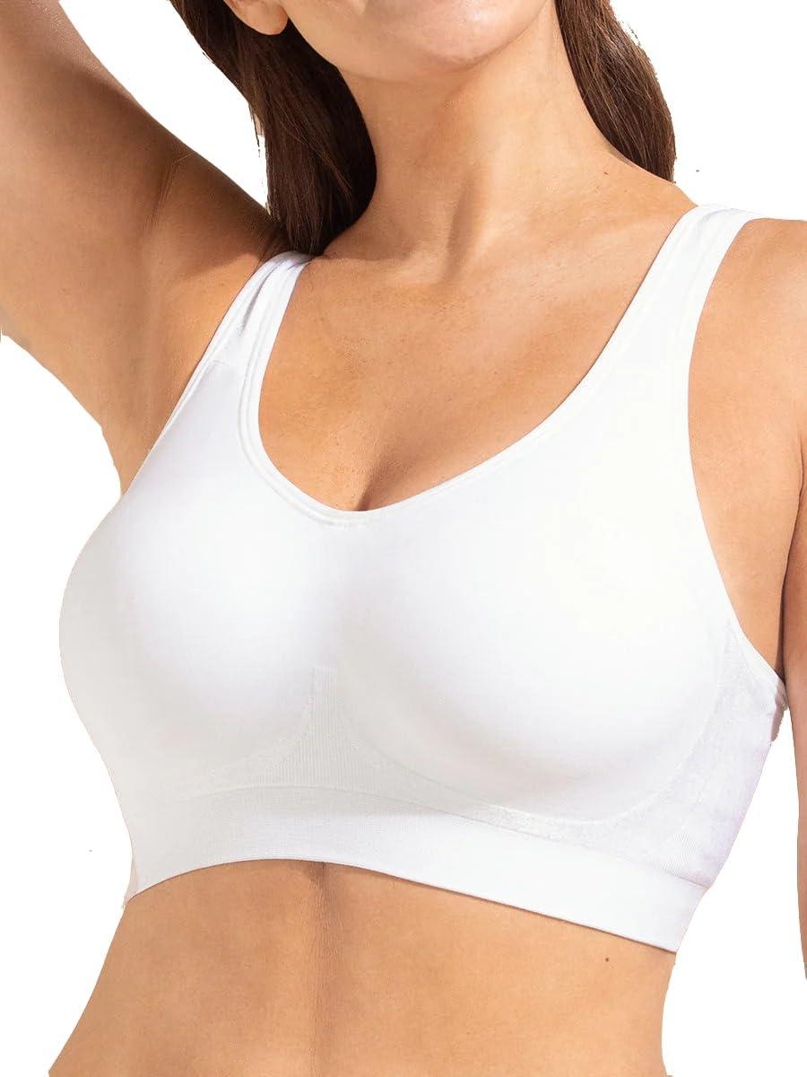 Comfortable Seamless Wirefree Bra With Front Closure Support Tested for Everyday Wear