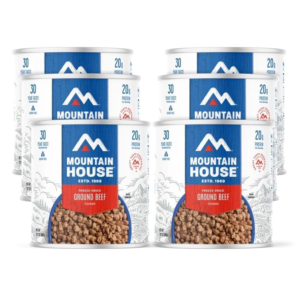 Tried Freeze-Dried Beef: 22 Servings, Gluten-Free, Weight-Saving Survival Food Comparison