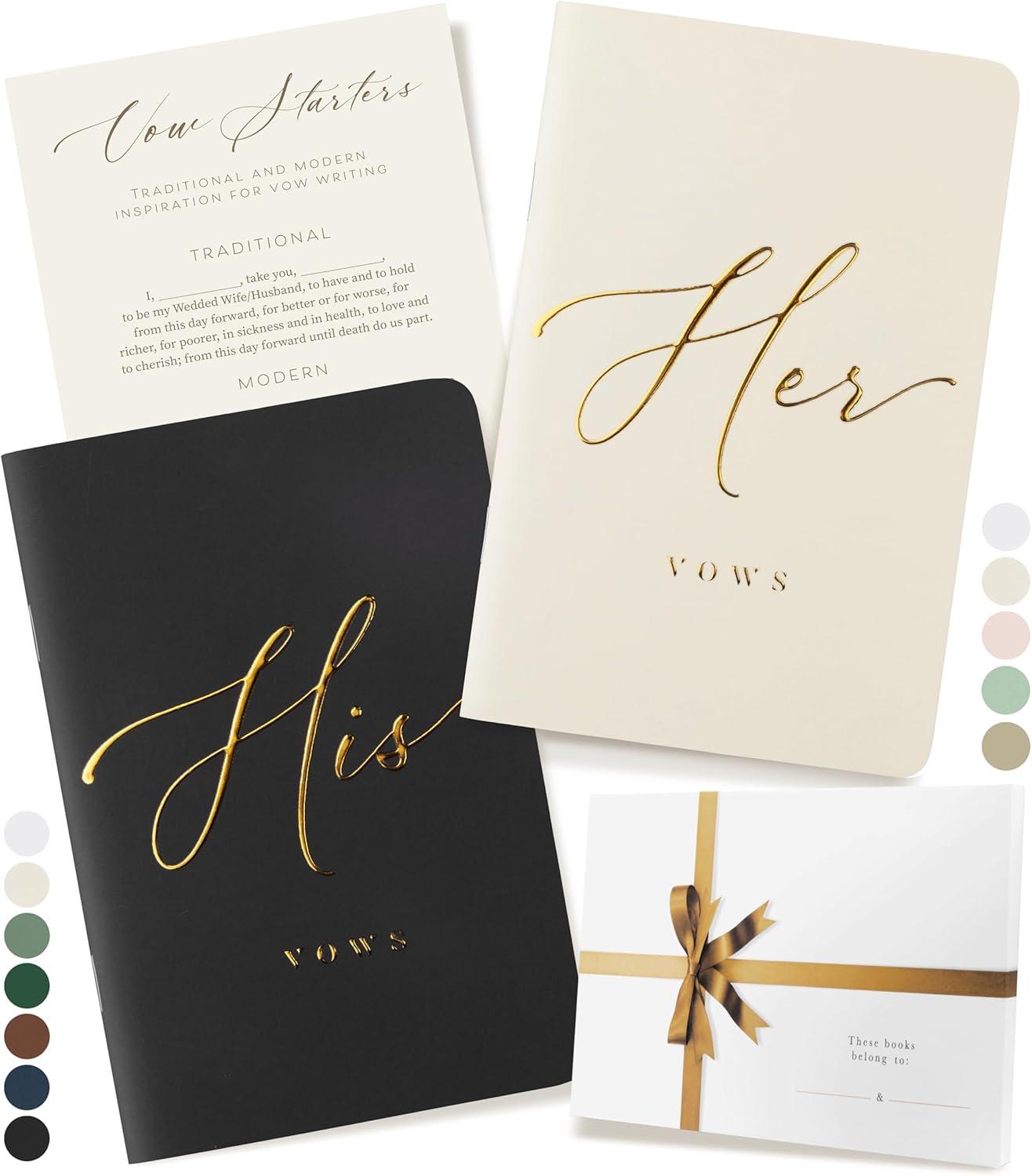 His & Hers Vows Tested: Gold Foil vs. Soft Touch—An Unexpected Match!