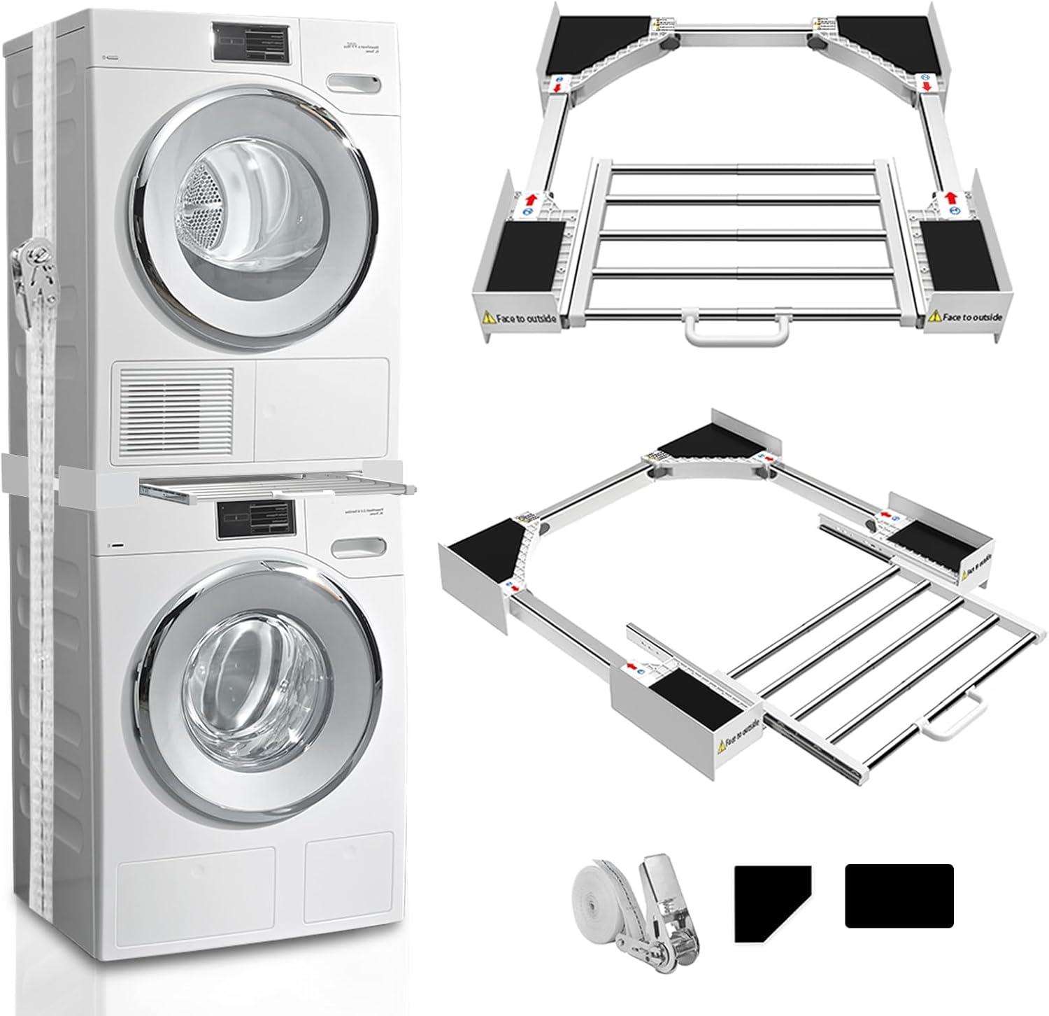 Versus Stacking Kits: Surprising Benefits, Adjustable 29-24 inches, Dryer Included