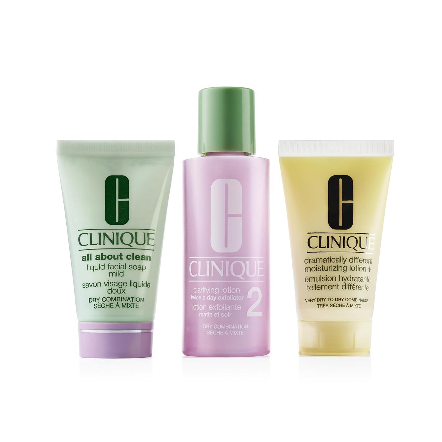 Travel-Tested Clinique Mini vs. Full Set For Dry Comb Skin... Who Wins?!