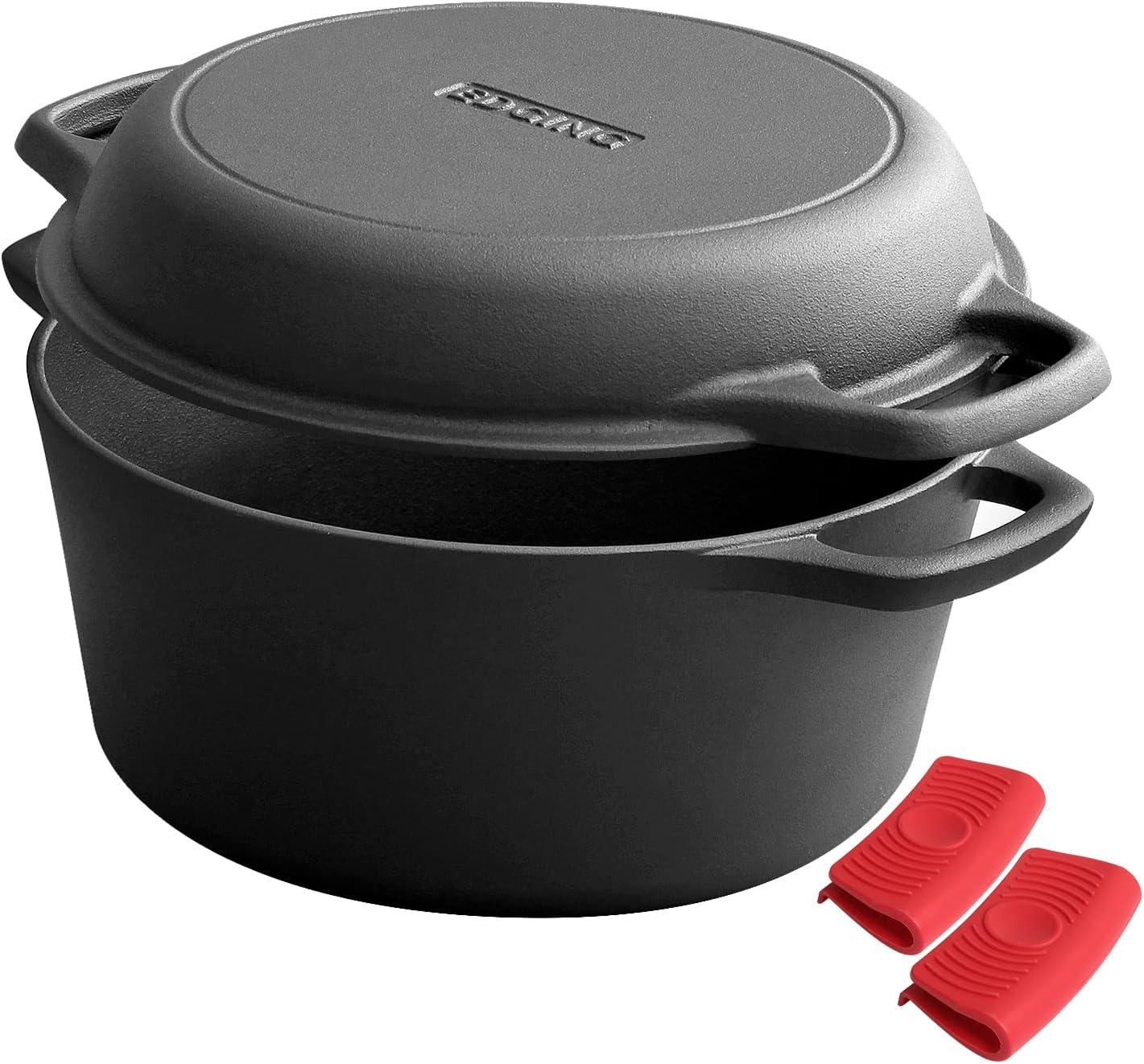 Uncompared Cast Iron Versus Seasoned: Bread to BBQ Reveal...5QT Set Insight