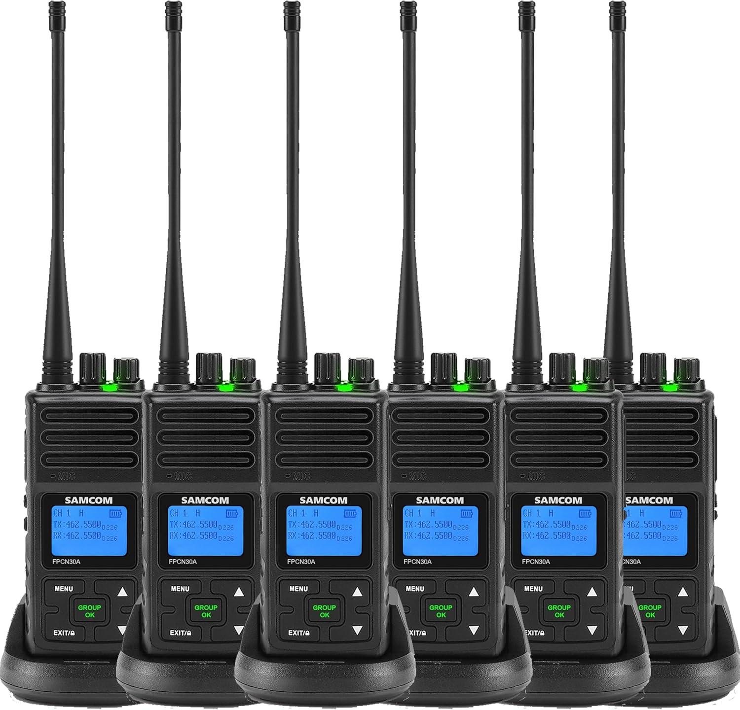 Surprising Test Of 5W Walkie Talkies: UHF vs. Needs For Hiking... 6 Pack Deal