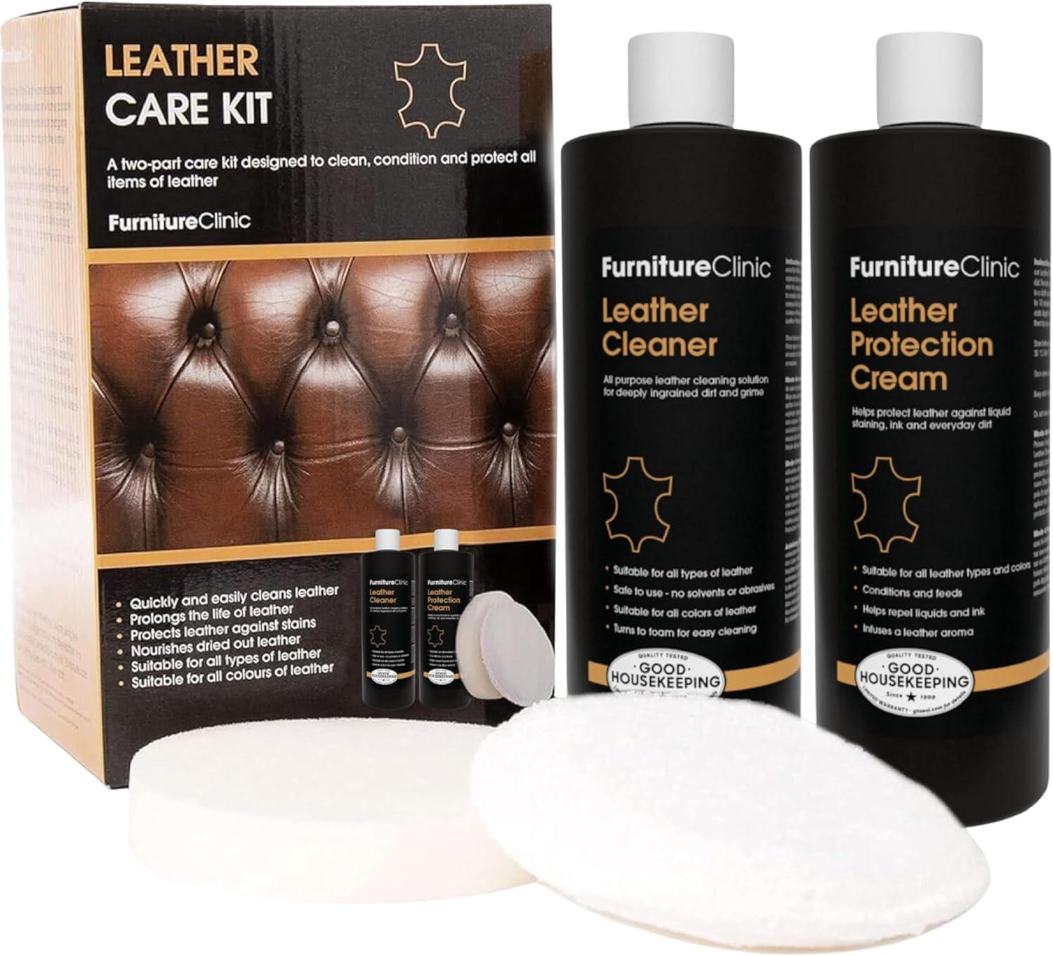 Furniture Clinic Leather Care Showdown: 2 Kits Restored Leather… Surprising Insight!