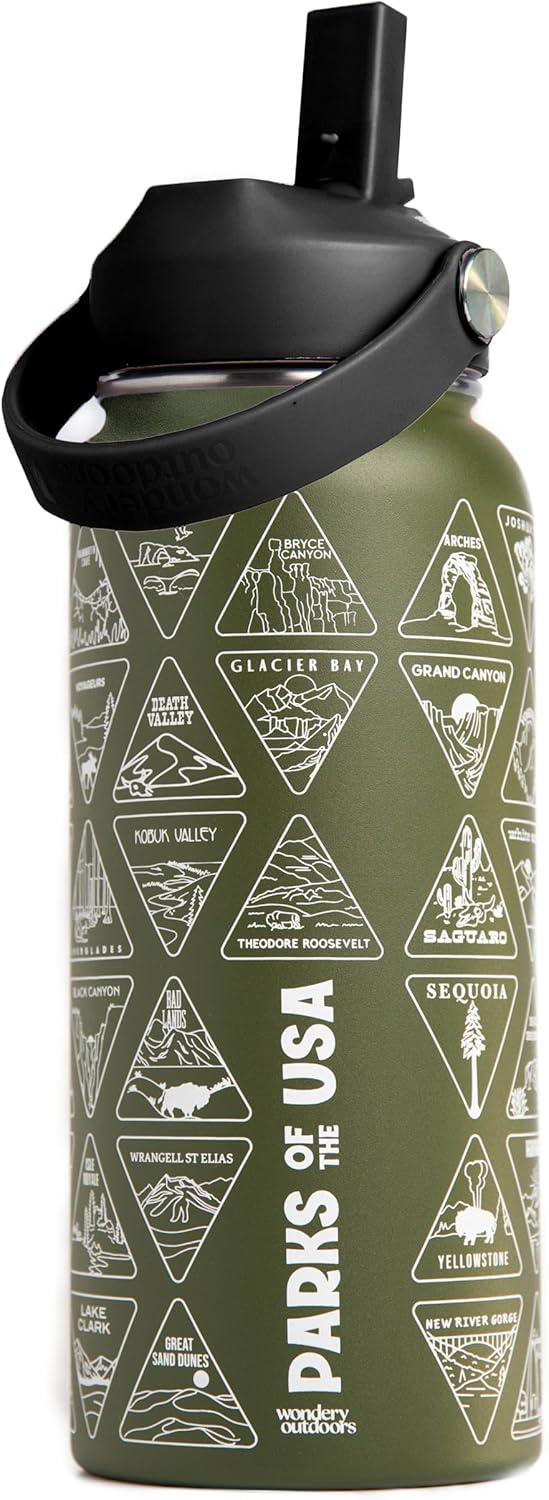 Sticker-Loaded Insulated Bottle Showdown: Tested For Hiking Bliss In National Parks