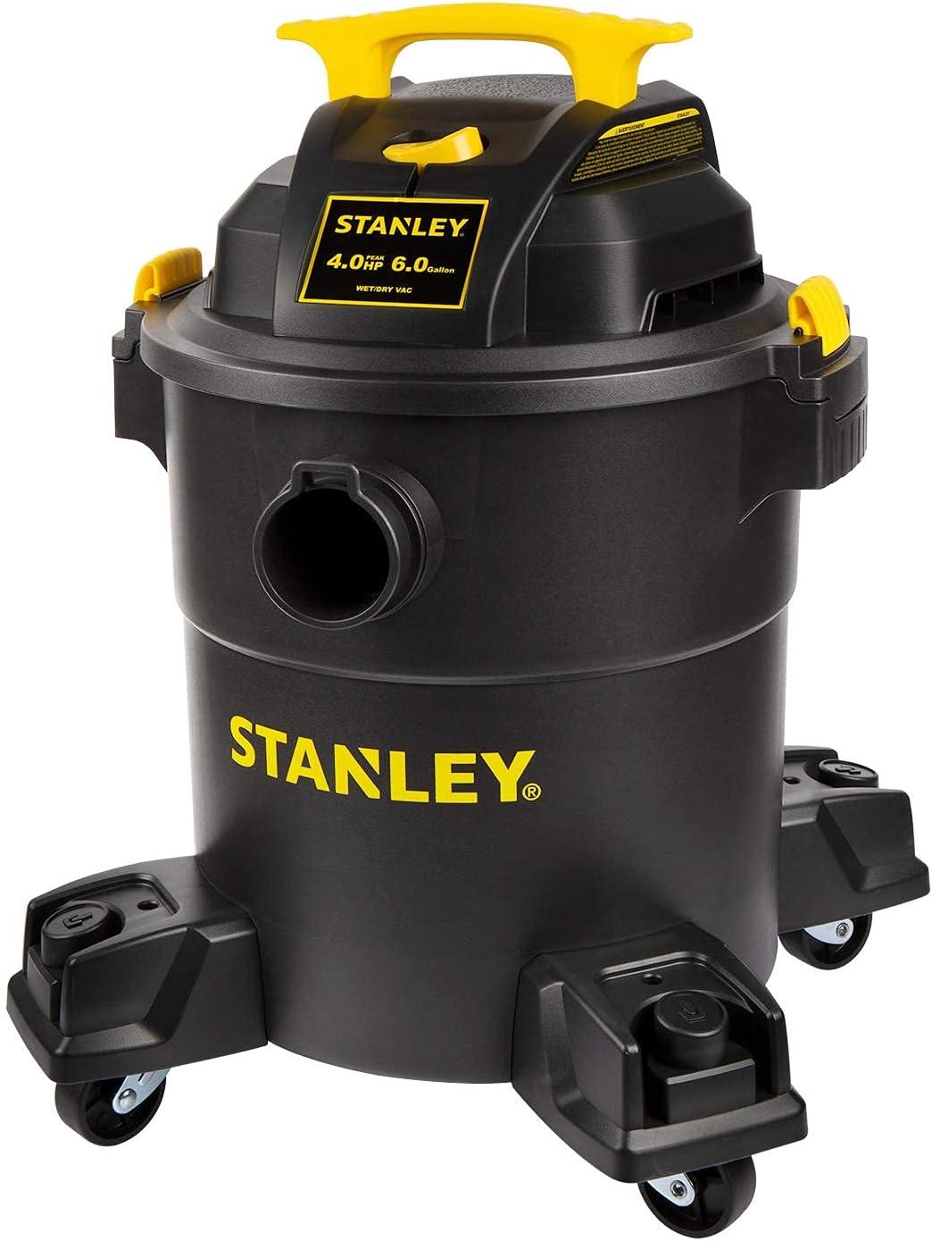 Stanley Versus Wet/Dry: Wet tested, 4HP power meets 6-gallon beat... Seasonal buys!