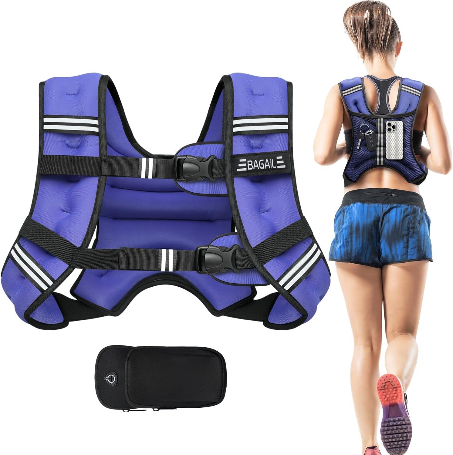 Compared: BAGAIL Weighted Vest’s Phone Pouch… Fit & Training Insight