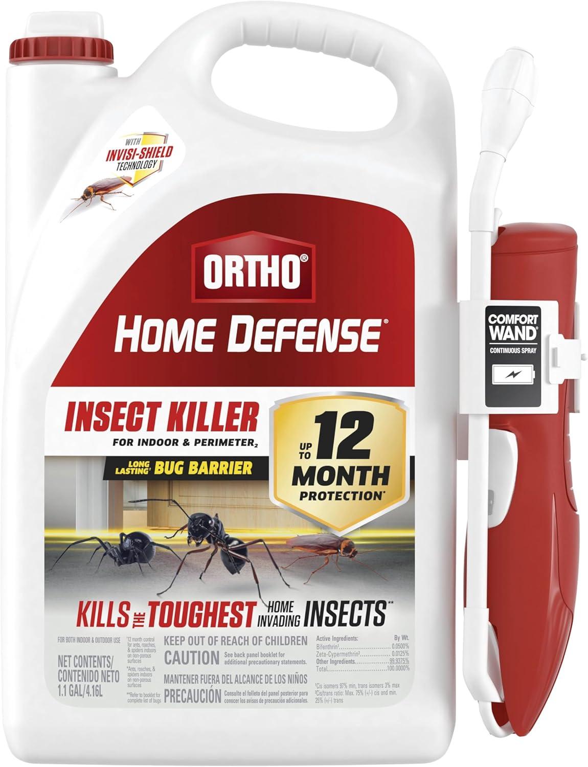 Ortho Bug Showdown: Perimeter Spray vs Wand… Tested for Ants, Spiders