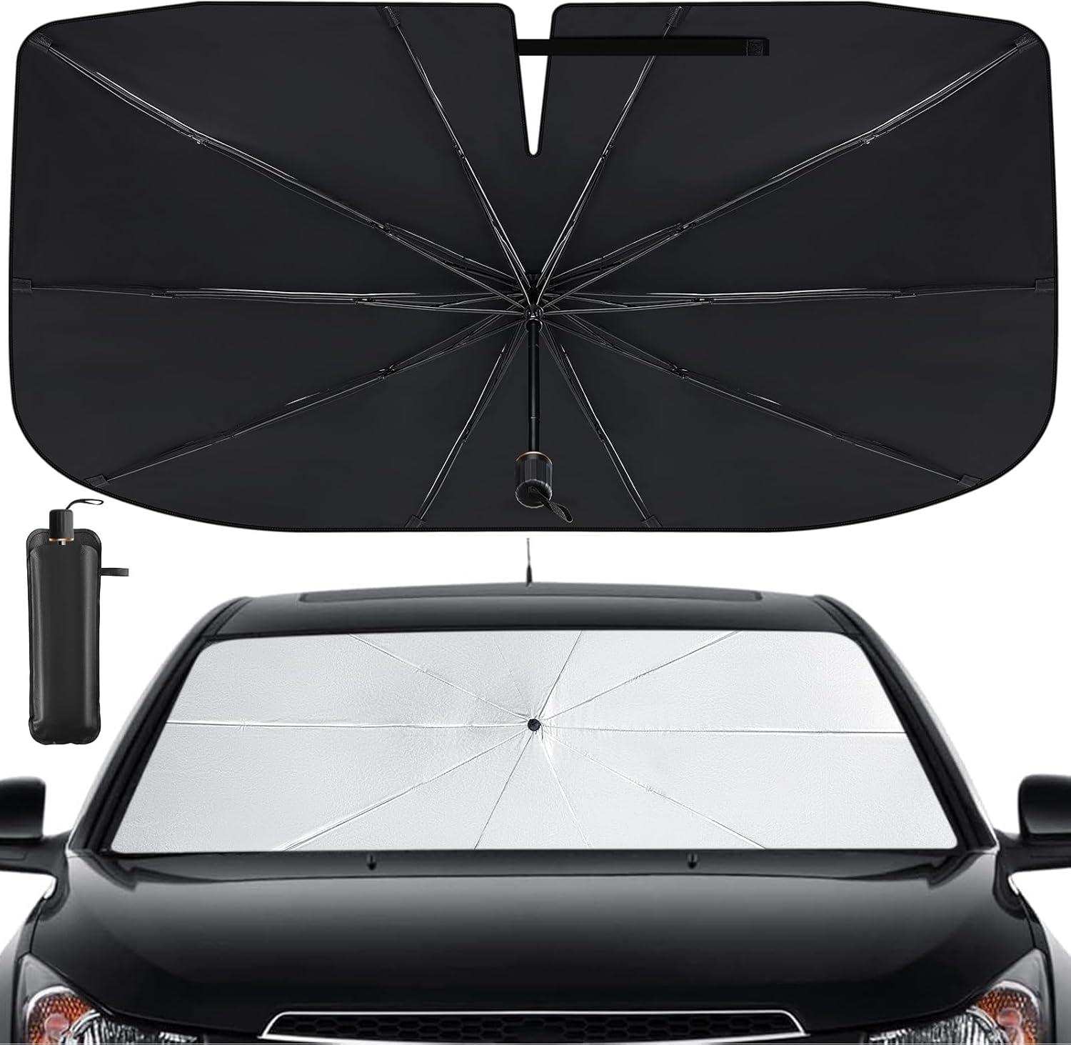 Reflector Sunshade Compared: Tested Sun Protection For Cars, Trucks... Surprising Efficiency!