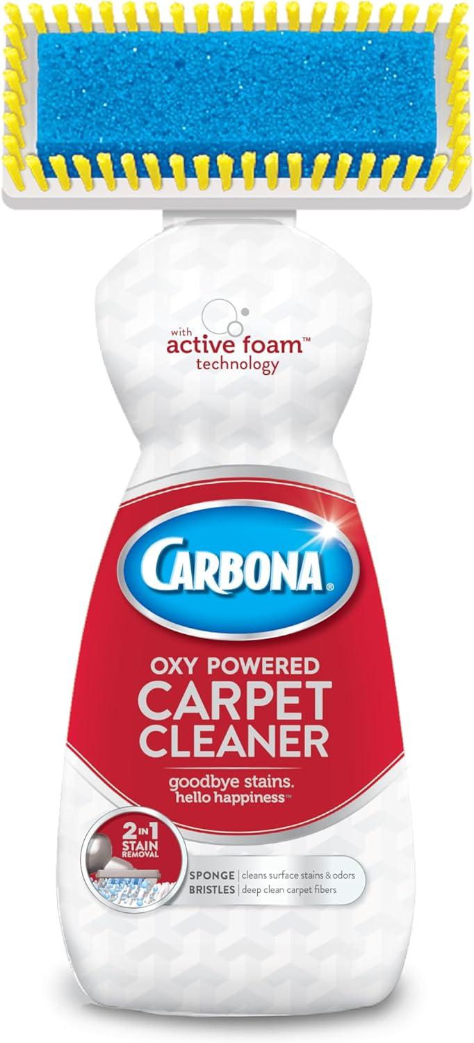 Carbona Carpet Cleaner’s Oxy-Foam vs. Brush Tested: Spot Removal Showdown…