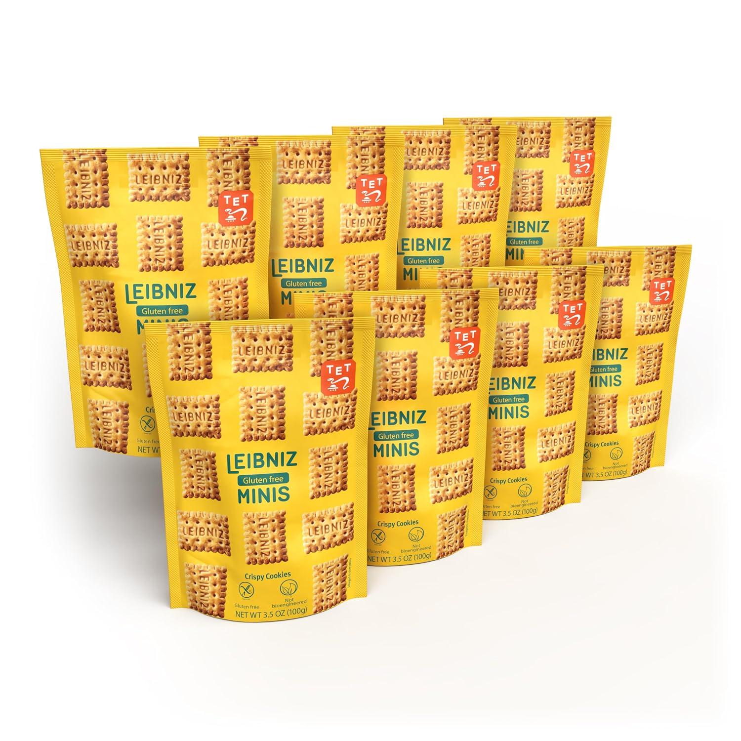 Crispy, Gluten-Free Leibniz Minis Versus Original Tested Biscuits… Same Taste, Surprising Bite!