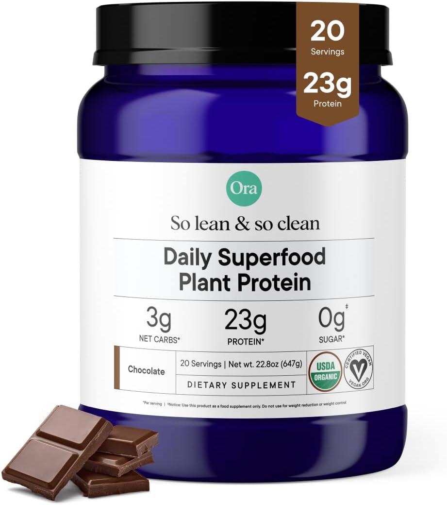 Ora Protein Showdown: Vegan, Bloat-Free, & Chocolate - surprising benefit for busy bodies