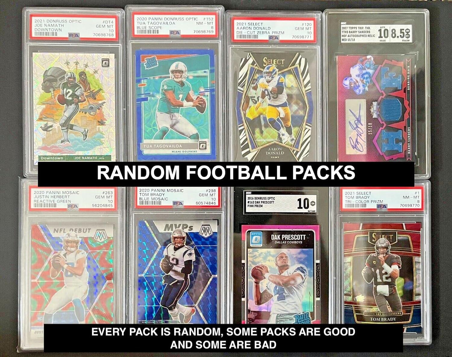 Compare Collectible Football Packs: 5 Rookies, Autos, and 1/1 Tested