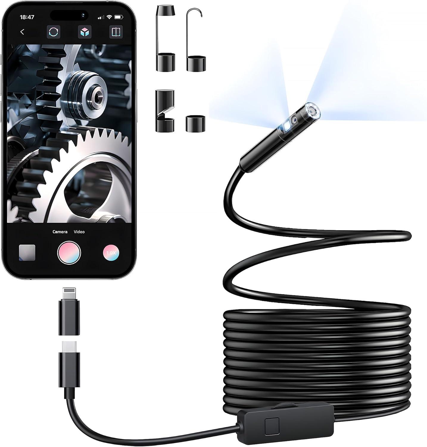 Dual-Lens Endoscope Camera, Compared: HD Tests, Waterproof Tech Insight…